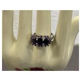 Sterling Silver Ring Size 8.75