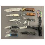 11 Misc. Brand Folding Knives