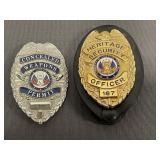 Concealed Weapons/Heritage Security Officer Badge