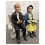 Hershey Molds 1991 Porcelain Couple On Bench