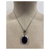 Sterling Necklace Pendant Mexico