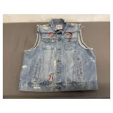 JT Legacy Denim Vest Mens Size 3XL