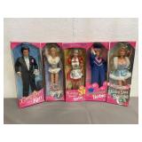 5 Vintage Barbie Dolls