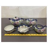 5 PCs Of Hand Painted Nippon China