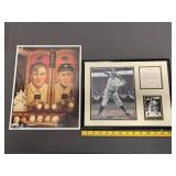 Babe Ruth ' The King Of Swat' Lithograph Set