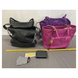 4 Michael Kors Bag, 1 Wallet & Face Mask