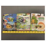 Hotwheels Super Mario, TMNT, & Rugrats Cars