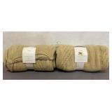 2 NWT Threshold Studio McGee Throw Blankets