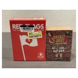 Lyrically Correct & Red Flags Card Games NWT