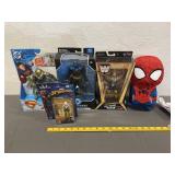 5 Marvel/DC Figures & Plushies NWT