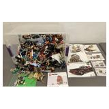 18+lbs Of Misc. Lego Pieces W/ Instructions