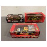 3 Racing Champions 1:24 Scale Die Cast Cars