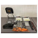 Harley-Davidson Back Rest W/Misc. Parts