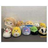 10 NWT Squishmallows Plushies