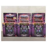 3 Masters Of The Universe x Trans Formers Figures