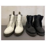 2 Doc Martins Air Wair Boots Size US 11 & 12M