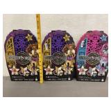 3 Skullmate Secrets Monster High Toys NWT