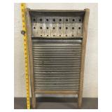 Vintage Washboard W/Wood Frame