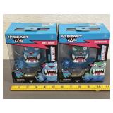2 Mr.Beast Lab Vinyl Figures NWT