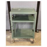 VTG Industrial Factory Cart W/Electrical Outlets