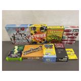 9 NWT Board/Card Games