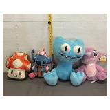 2 Disney, 1 Super Mario, & More Plushies NWT