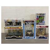 6 Funko Pop! Vinyl Figures