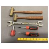 Snap-On Brass Hammers, Screwdrivers, & More