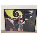 The Nightmare Before Christmas Framed Puzzle