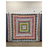 Vintage Quilt Overall Size 82'x75'