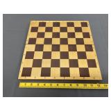 Vintage USSR Wood Chess Board