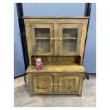Vintage Step-Back Child Play Cabinet