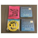 Earnie Ball, 2 Blue Steel, D'Addario Strings