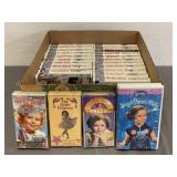 25 Vintage Shirley Temple VHS Tapes