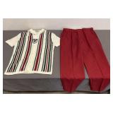 Stacy Adams Shirt & Silversilk Pants Size 36