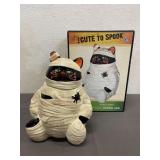 Cracker Barrel Too Cute To Spook Ceramic Jar