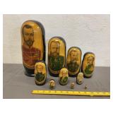 Vintage Russian Matryoshka Nesting Doll
