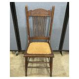 Vintage Leather Seat Chair