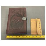Leather Embossed Oberon Empty Page Book