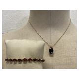 14k Gold Matching Bracelet & Necklace