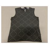 Karl Lagerfeld Faux Pearl Women's Top Size L