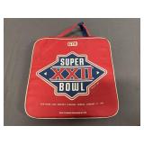 Vintage 1988 Super Bowl XXII Seat Cushion