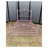 Twin Size Metal Frame Bed