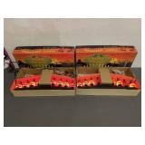 2 Shiny Brite Pumpkin Candoliers