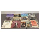 12 Various Title Vinyl Record LP's