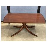 Vintage Claw Foot Coffee Table 36'x18.5'x16'