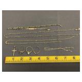 10k Scrap Gold Lot Weight 22.3 Grams