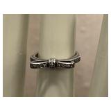 Pandora Sterling Bow Ring Size 4.5, 925 Ale