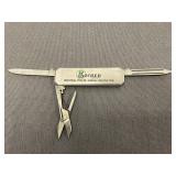 Locher Pocket Knife & Business Cards