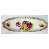 JPL Germany Porcelain Tray with Floral Design